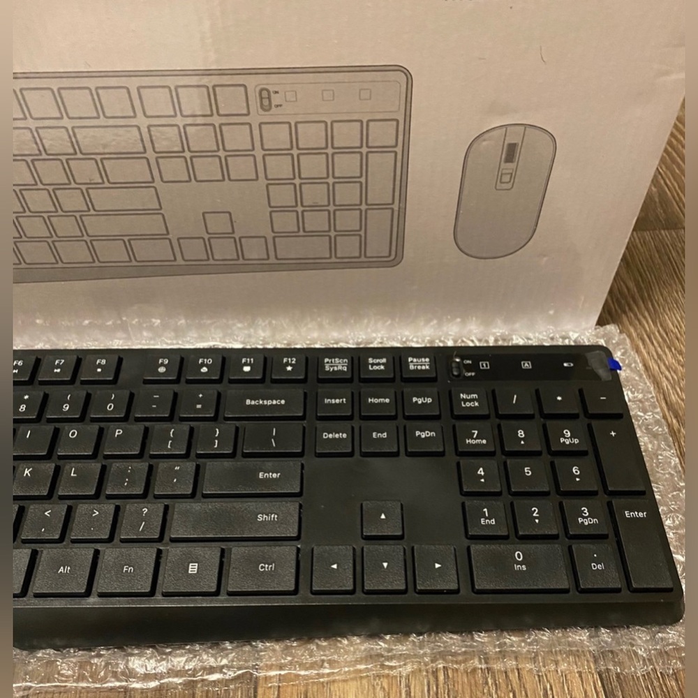 Wireless Keyboard & Mouse Combo | Model PC230A - Picture 3 of 9